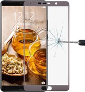 Voor Huawei Mate 10 9H oppervlaktehardheid 2.5D gebogen rand HD explosieveilige gehard glas screen protector (mokka goud)