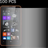 100 PCS voor Microsoft Lumia 430 0,26 mm 9H + oppervlaktehardheid 2.5D explosieveilige film van gehard glas