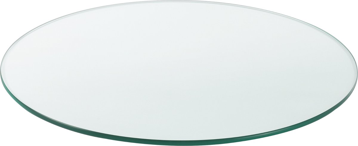 Glasplaat ESG veiligheidsglas 8 mm voor tafels Ø60 cm