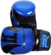 Punch Round Bokshandschoenen SLAM Blauw Zwart 8 OZ Bokshandschoenen