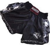 Booster Kickboks Broekjes TBT Pro 4.26 Zwart Camo XS = Jeugd +/- 6-8 Jaar