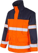 MASCOT veiligheidsjas Savana, EN 471, oranje/marine, 100 % polyester, maat XXL