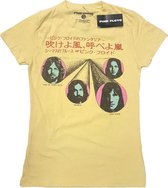 Pink Floyd Dames Tshirt -XL- One Of These Days Geel