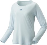 Yonex Tennisshirt Dames Lyocell/polyester Lichtblauw Maat M