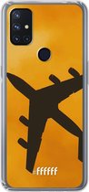 6F hoesje - geschikt voor OnePlus Nord N10 5G -  Transparant TPU Case - Aeroplane #ffffff