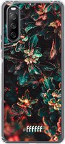 6F hoesje - geschikt voor Sony Xperia 10 III -  Transparant TPU Case - Ornament #ffffff