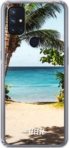 6F hoesje - geschikt voor OnePlus Nord N10 5G -  Transparant TPU Case - Coconut View #ffffff