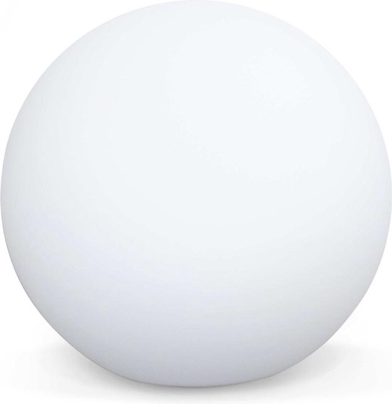 Lampe Globe LED 60cm - Globe lumineux décoratif, Ø60cm, blanc chaud, télécommande