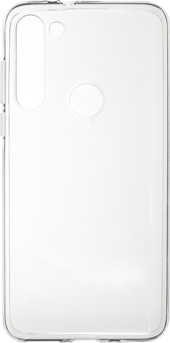 Backcase Motorola Moto G8 Power Siliconen Hoesje Doorzichtig