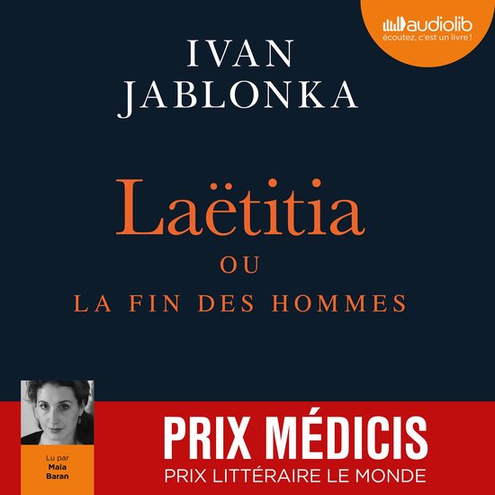 Laëtitia, ou la fin des hommes - cover