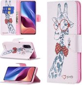 Voor Xiaomi Mi 11i / Poco F3 / Redmi K40 Gekleurde Tekening Patroon Horizontale Flip Lederen Case met Houder & Kaartsleuven & Portemonnee (Herten)
