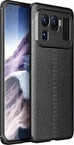 Voor Geschikt voor Xiaomi Mi 11 Ultra Litchi Texture TPU schokbestendig hoesje (zwart)