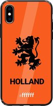 6F hoesje - geschikt voor iPhone Xs -  TPU Case - Nederlands Elftal - Holland #ffffff