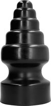 All Black Buttplug 27 cm - zwart