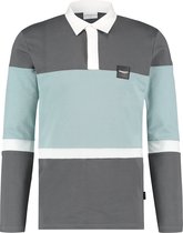 Ballin Amsterdam -  Heren Slim Fit    Polo  - Grijs - Maat S