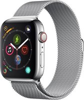 Devia Milanees bandje - bandje geschikt voor Apple Watch Series 1/2/3/4 (38&40mm) - Zilver