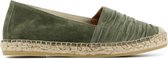 Viguera Vrouwen Suède   Espadrilles / Damesschoenen   -  1668 sue - Groen - maat 36