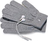 Mystim Magic Gloves - Vibrerende Handschoenen - Grijs
