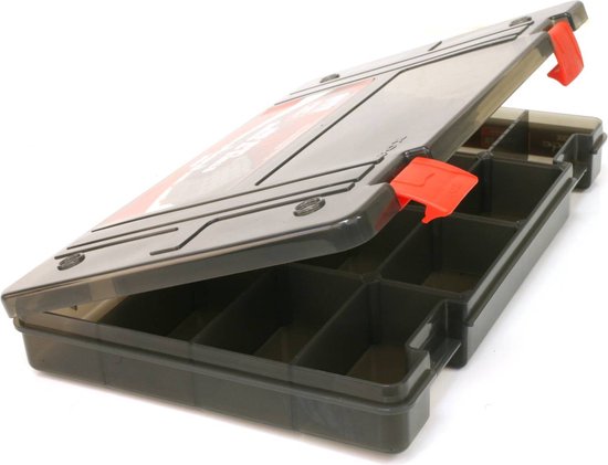 Fox Rage Stack n Store Box - Large Shallow - Zwart | bol
