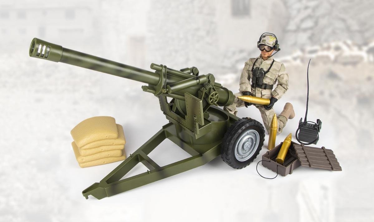 World Peacekeepers Houwitser - Soldaat - 90053 - Leger Speelgoed - Speelgoed Soldaatjes - World Peacekeepers