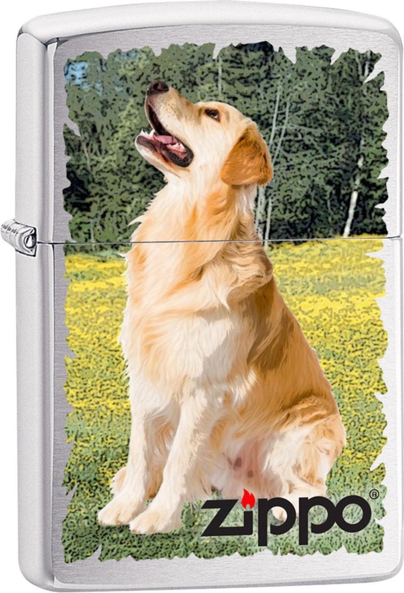 Aansteker Zippo Golden Retriever