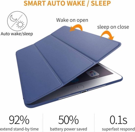 Étui Smart Cover pour iPad 2020 10,2 pouces Blauw