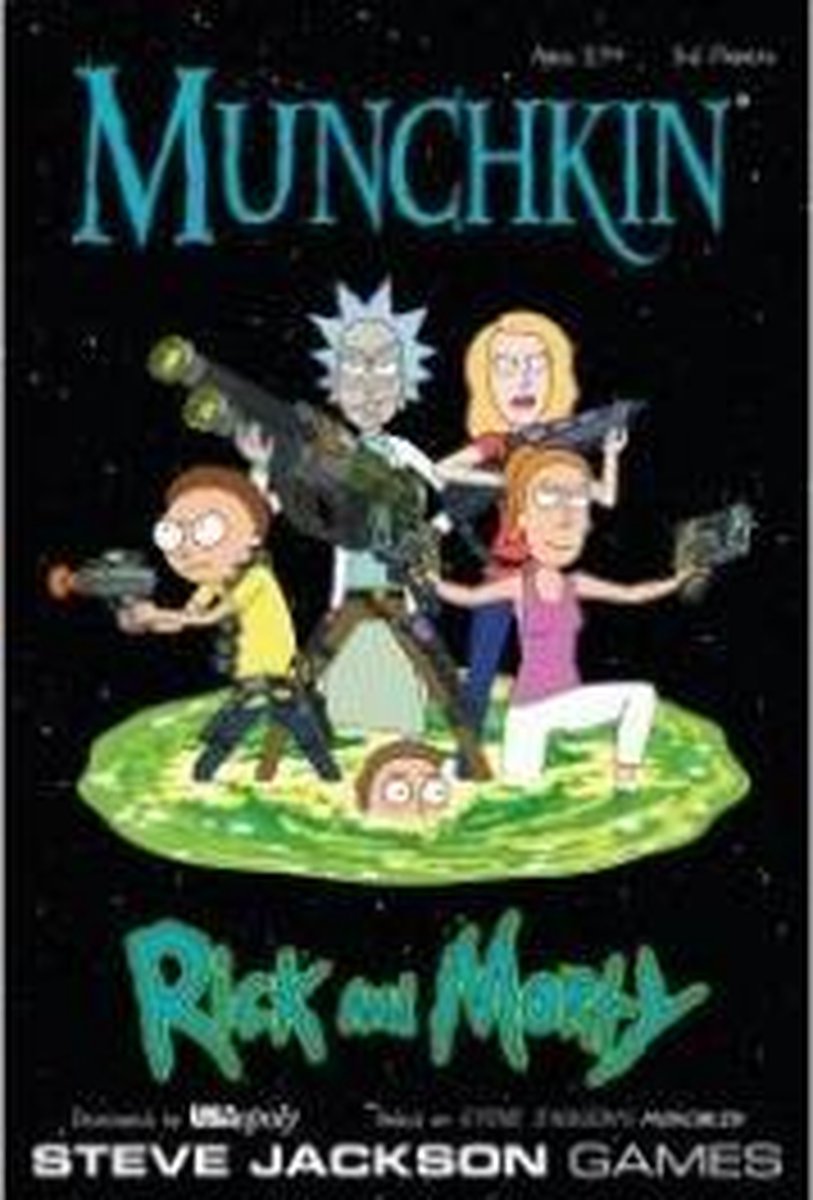 USAopoly Munchkin Rick and Morty | Games | bol.com
