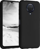 kwmobile telefoonhoesje voor Nokia G20 / G10 - Hoesje voor smartphone - Back cover in zwart