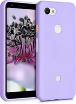 kwmobile telefoonhoesje voor Google Pixel 3a - Hoesje voor smartphone - Back cover in lavendel