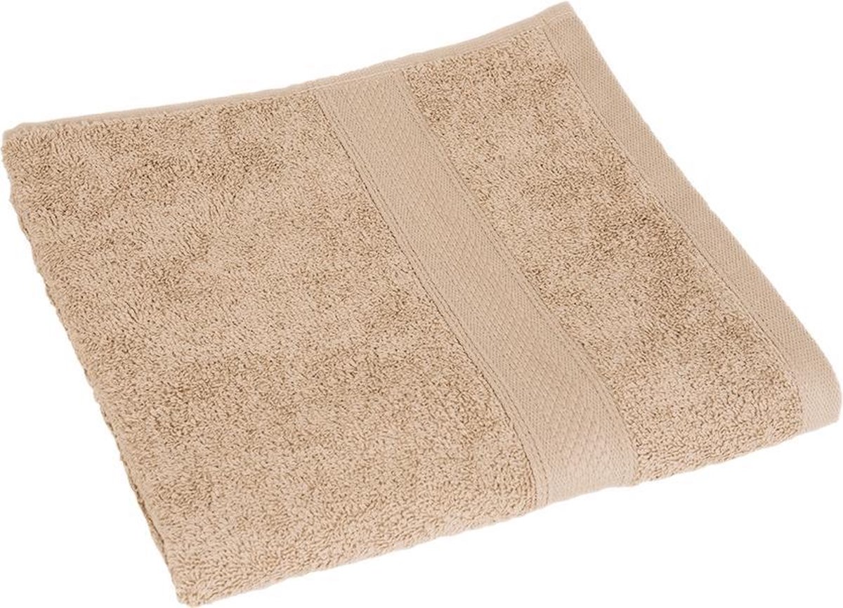 Clarysse Voordeel Elegance Handdoeken 50x100cm 6 stuks Zand
