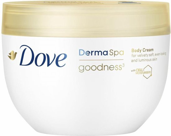 Archeologisch redden Samenwerken met Dove DermaSpa Body Cream Goodness³ - 4 x 300 ml - Voordeelverpakking |  bol.com