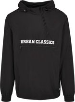 Urban Classics Pullover Jas -3XL- Commuter Zwart