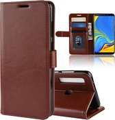 Mobigear Wallet Bookcase voor de Samsung Galaxy A9 (2018) - Bruin