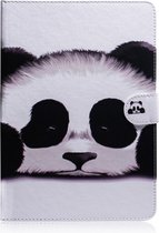 Huawei MediaPad T5 10.1 Hoes - Mobigear - Design Serie - Kunstlederen Bookcase - Panda - Hoes Geschikt Voor Huawei MediaPad T5 10.1