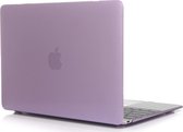 Apple MacBook Air 13 (2018-2020) Case - Mobigear - Glossy Serie - Hardcover - Paars - Apple MacBook Air 13 (2018-2020) Cover