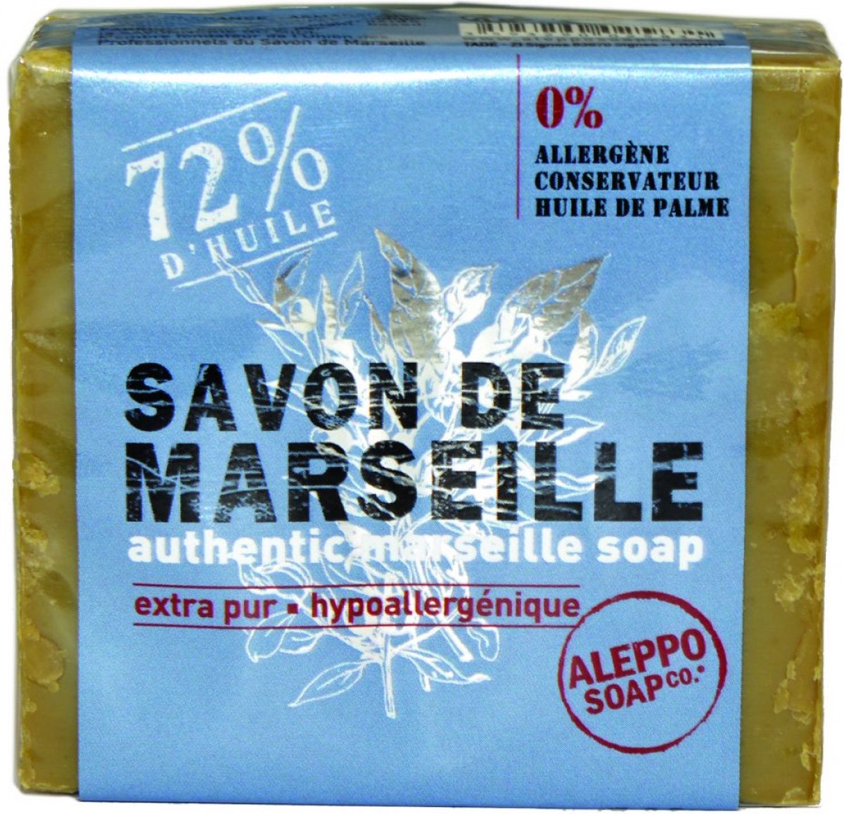 Goedkoopste Aleppo Soap Co. Zeep Savon de Marseille Authentic Marseille Soap 100gr
