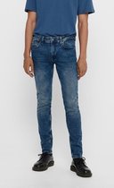 Only & Sons Jeans Onswarp Life Blue Washed Pk 3620 No 22013620 Blue Denim Mannen Maat - W33 X L30