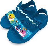 Pinkfong Sandalen Baby Shark Textiel/rubber Blauw Maat 28/29