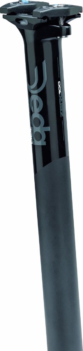 Deda Zadelpen Zero100 Dritto 27,2 X 350 Mm Aluminium Zwart