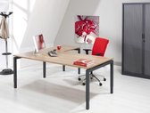 Hoogte verstelbaar hoekbureau 180/80 x 160/60cm