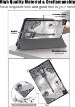 Samsung Galaxy Tab A7 hoes - (2020/2022) - Eiffeltoren -Trifold smart cover Kunstleer bookcase