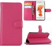 iPhone 6 6s Hoesje Wallet Case Roze