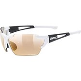 Uvex Sportstyle 803 Race CV S1-S3 White/Black-Mat - Sportzonnebril