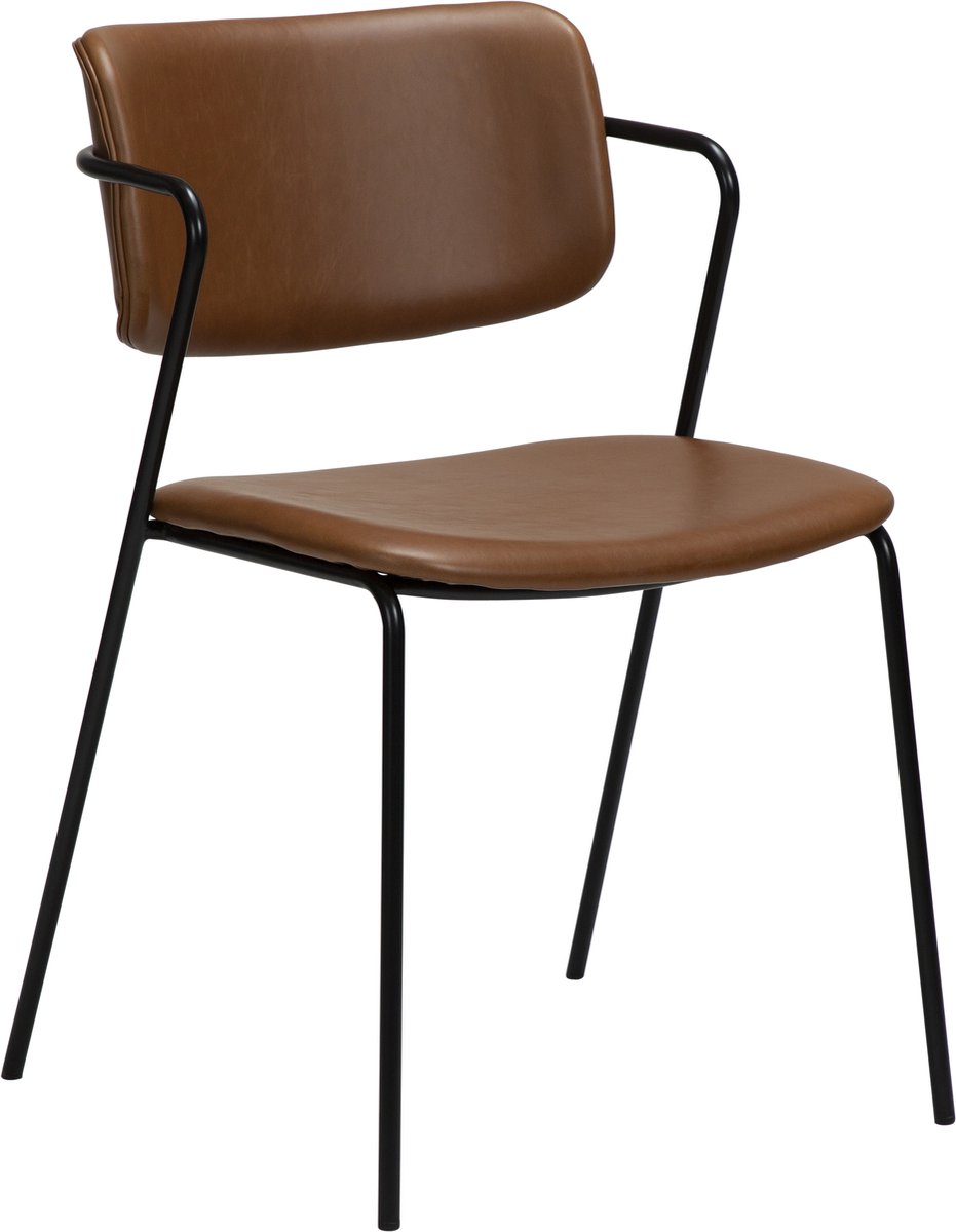 Danform Zed eetkamerstoel Vintage bruin.