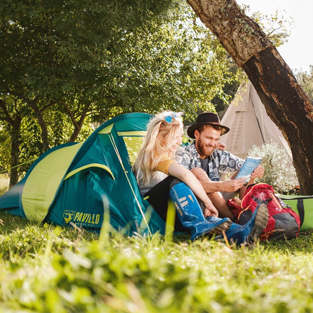 Camping Zelt Pavillo Coolquick 2 Wurfzelt  Pop-Up Zelt Fr 2 Personen,  Festival Campingzelt
