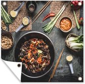 Wok de la cuisine asiatique 40x30 cm - petit