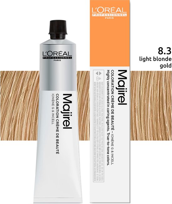 L'Oréal Professionnel - Haarverf - Majirel - 50ML - 8.3