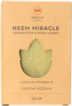Andelia Sheasoap + Loofah | Neem Miracle - Repair - Réparation | Herstelt elasticiteit v/d huid & Hoog gehalte vitamine E - 120gr