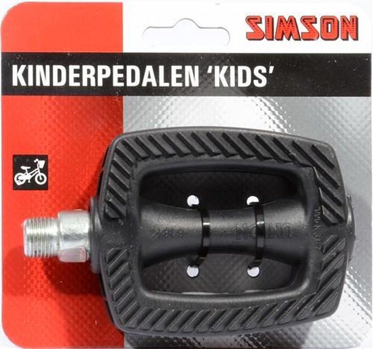 Simson Lichtgewicht kinderfietspedalen - soepel en veilig met reflectoren en antislip