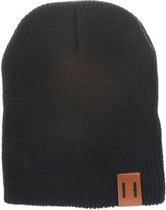 Winter Hat Baby Soft Warm Beanie Cap (zwart)-Zwart